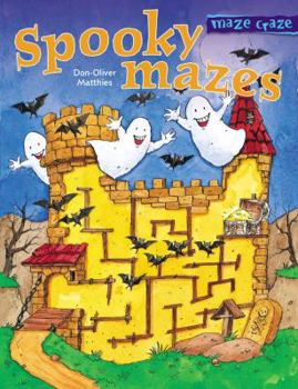 Paperback Spooky Mazes: Maze Craze Book