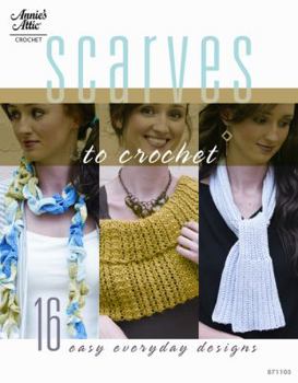 Paperback Scarves to Crochet Book