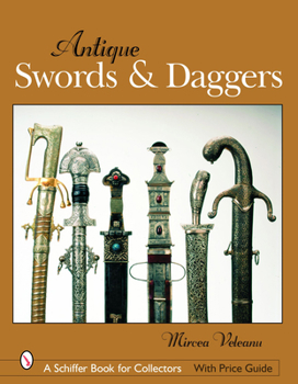 Hardcover Antique Swords & Daggers Book
