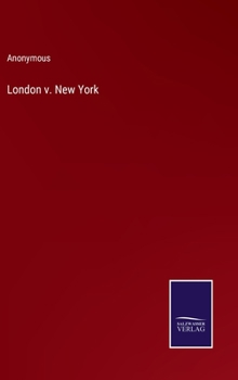 Hardcover London v. New York Book