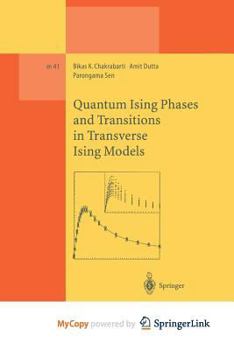 Paperback Quantum Ising Phases and Transitions in Transverse Ising Models Book
