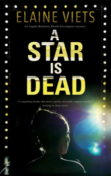 Hardcover A Star Is Dead [Large Print] Book