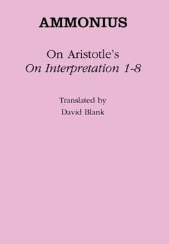 Hardcover On Aristotle's "on Interpretation 1-8" Book