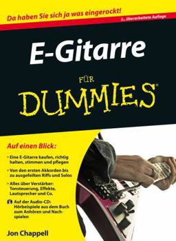 Paperback E-Gitarre Fur Dummies [German] Book