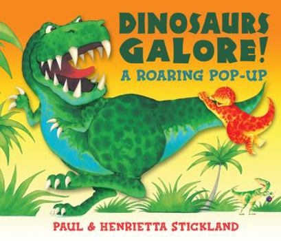 Hardcover Dinosaurs Galore!: A Roaring Pop-Up Book