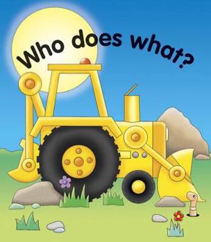 Board book Who Does What? Book