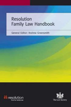 Paperback Resolution Family Law Handbook Book