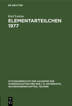 Hardcover Elementarteilchen 1977 [German] Book