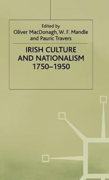 Hardcover Irish Culture and Nationalism, 1750-1950 Book