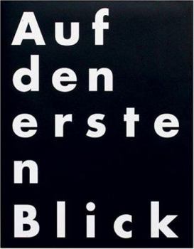 Hardcover Auf Den Ersten Blick: Graphic Design Fa1/4r Den Alltag Book