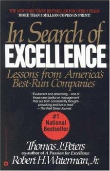 Paperback In Search of Excelence Book