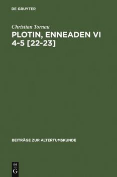 Hardcover Plotin, Enneaden VI 4-5 [22-23] [German] Book