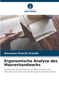 Paperback Ergonomische Analyse des Maurerhandwerks [German] Book