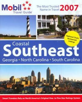 Paperback Mobil Travel Guide Coastal Southeast: Georgia, North Carolina, South Carolina Book