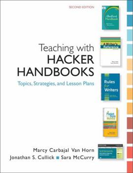 Paperback Teaching with Hacker Handbooks Topics, Strategies, and Lesson Plans Book