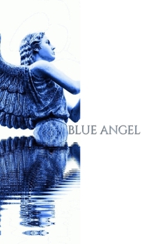 Hardcover Blue Angel Writing Drawing Journal: stunning Blue Angel Writing Drawing Journal Book