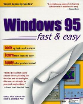 Paperback Windows 95 Fast & Easy Book