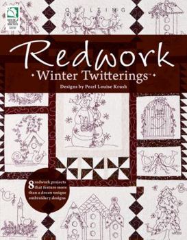 Paperback Redwork Winter Twitterings Book