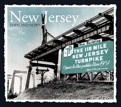 Hardcover New Jersey Then and Now Book