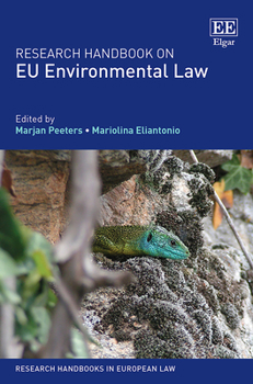 Hardcover Research Handbook on EU Environmental Law (Research Handbooks in European Law series) Book