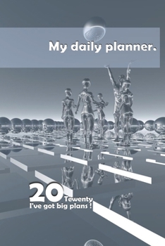 Paperback Personal Planner: 2020 Daily Planner - To Do List, Appointment Note Book, Financial Planner: 6" x 9" dimensions - perfect for putting in Book