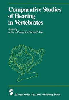 Paperback Comparative Studies of Hearing in Vertebrates Book