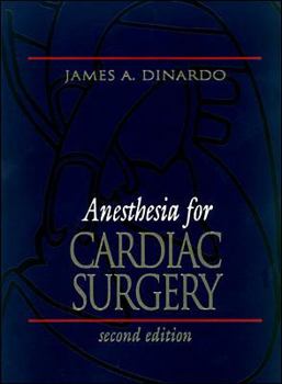 Hardcover Anesthesia for Cardiac Surgery Book