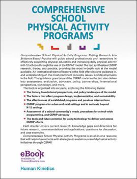 Paperback Comprehensive School Physical Activity Programs: Putting Research Into Evidence-Based Practice Book