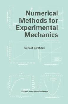 Paperback Numerical Methods for Experimental Mechanics Book