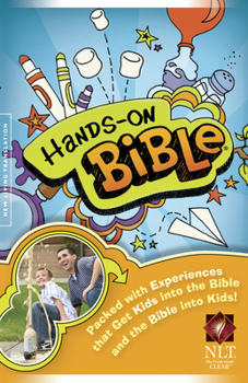 Hardcover Hands-On Bible-NLT-Children Book