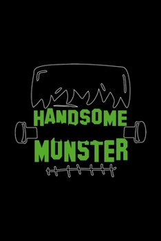 Handsome Little Monster: Notebook Journal Composition Blank Lined Diary Notepad 120 Pages Paperback Black Monster C