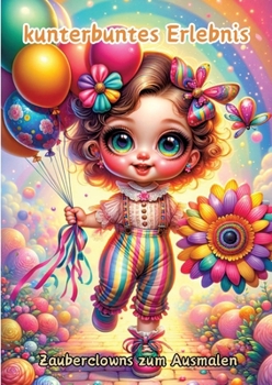 Ein kunterbuntes Erlebnis: Zauberclowns zum Ausmalen (German Edition)