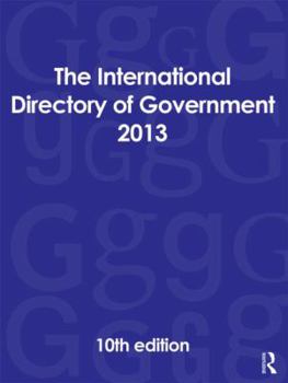 Hardcover The International Directory of Government 2013 Book