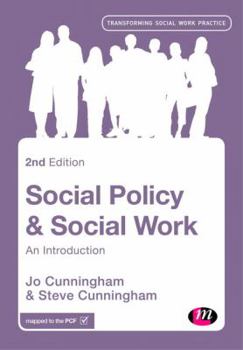 Hardcover Social Policy and Social Work: An Introduction Book