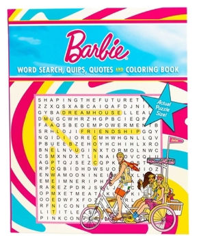 Barbie Word Search, Quips, Quotes, and Coloring Book (Coloring Book & Word Search)