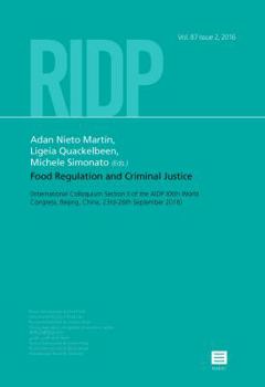 Paperback Food Regulation and Criminal Justice Book