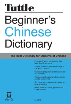 Paperback Beginner's Chinese Dictionary: [Fully Romanized] Book