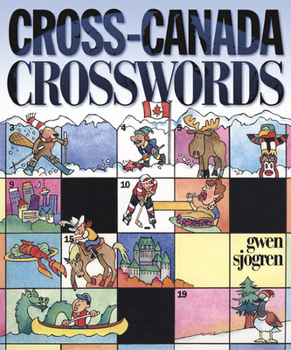 Paperback Cross-Canada Crosswords Book