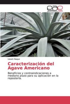 Paperback Caracterización del Agave Americano [Spanish] Book