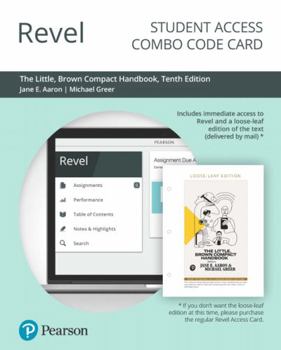 Printed Access Code Revel for the Little, Brown Compact Handbook -- Combo Access Card Book