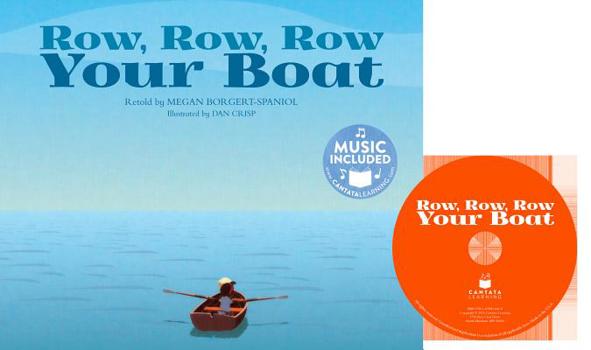 Paperback Row, Row, Row Your Boat [With CD (Audio)] Book