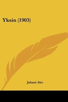 Paperback Yksin (1903) Book