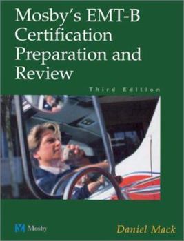 Paperback Mosby's Emt-B Certification Preparation and Review Book