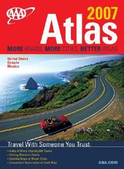 Paperback AAA North American Road Atlas 2007 Book