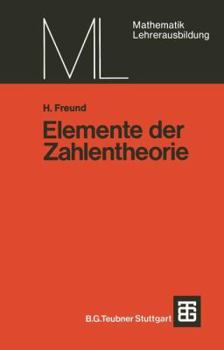 Paperback Elemente Der Zahlentheorie [German] Book