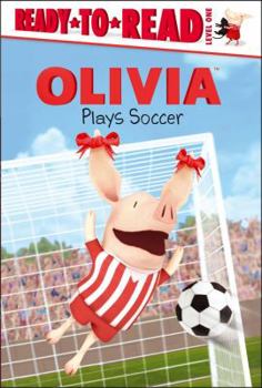 Hardcover Olivia Plays Soccer Book