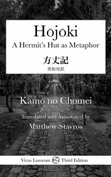 Paperback Hojoki: A Hermit's Hut as Metaphor Book