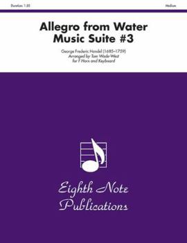 Paperback Allegro (from Water Music Suite #3): Part(s) Book