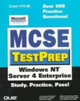 Paperback Windows NT Server 4 Enterprise [With Contains Testprep Test Engine with Questions] Book
