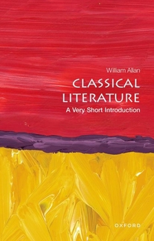 Paperback Classical Literature: A Very Short Introduction Book